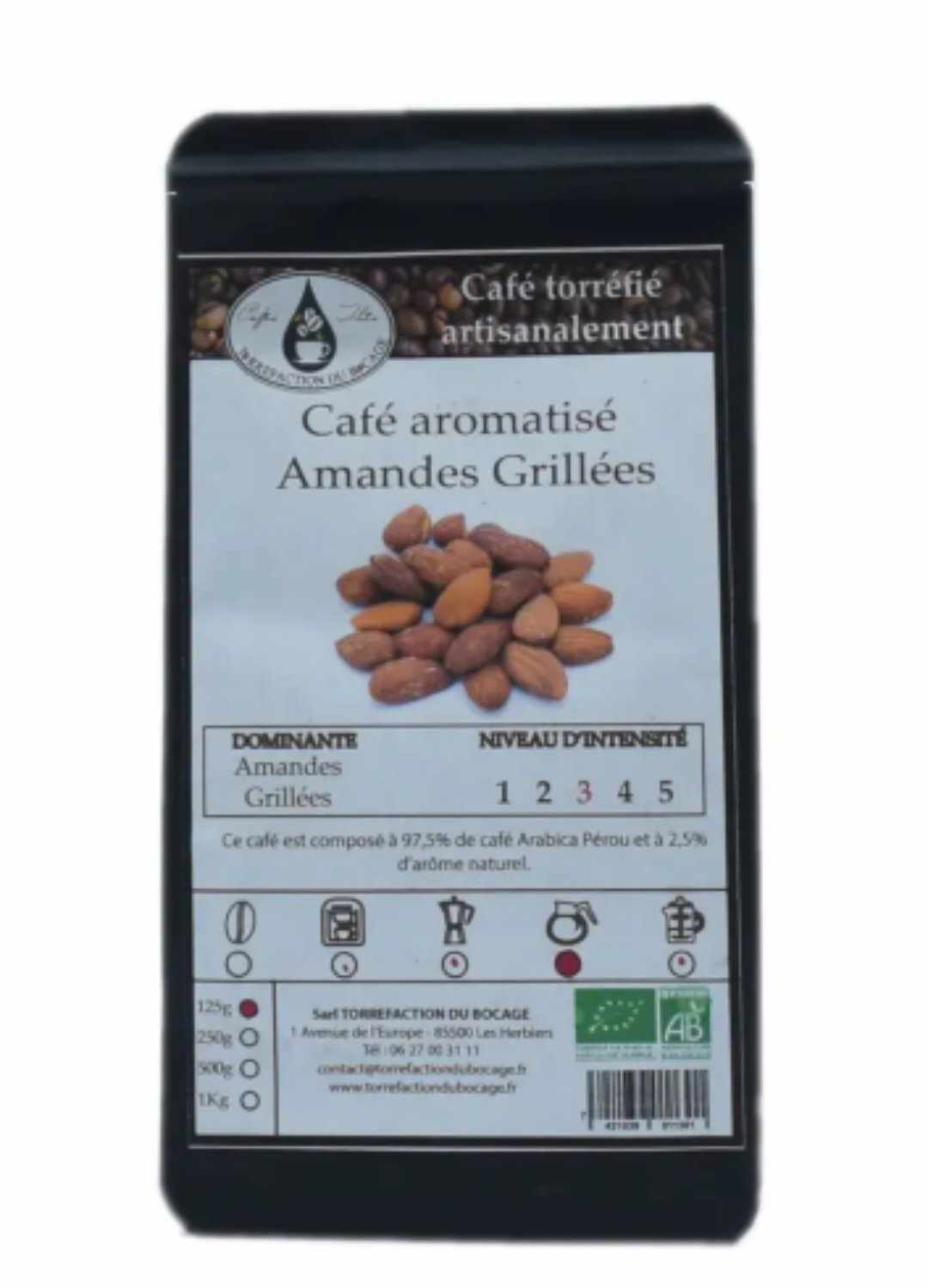 café aromatisés au choix